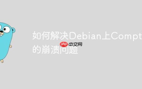 如何解决Debian上Compton的崩溃问题