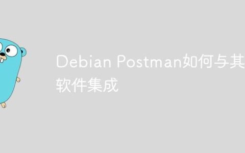Debian Postman如何与其他软件集成