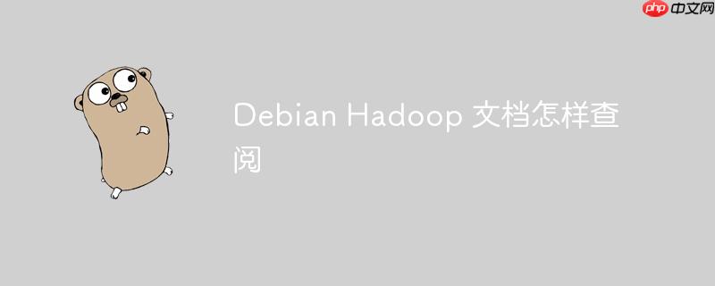 debian hadoop 文档怎样查阅