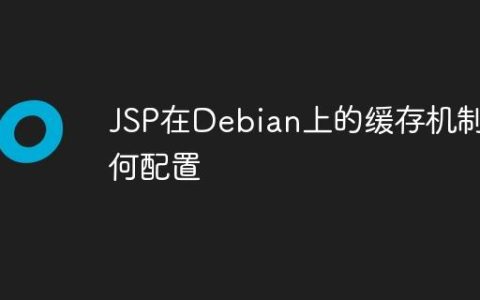 JSP在Debian上的缓存机制如何配置