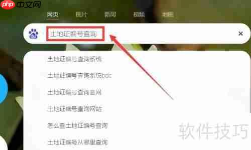 土地证编号查询系统:便捷查询新方式
