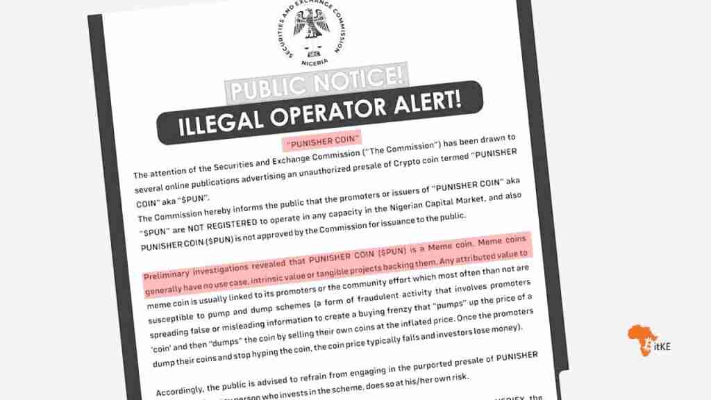 法规,惩罚者硬币和投资者风险:模因硬币警告性故事