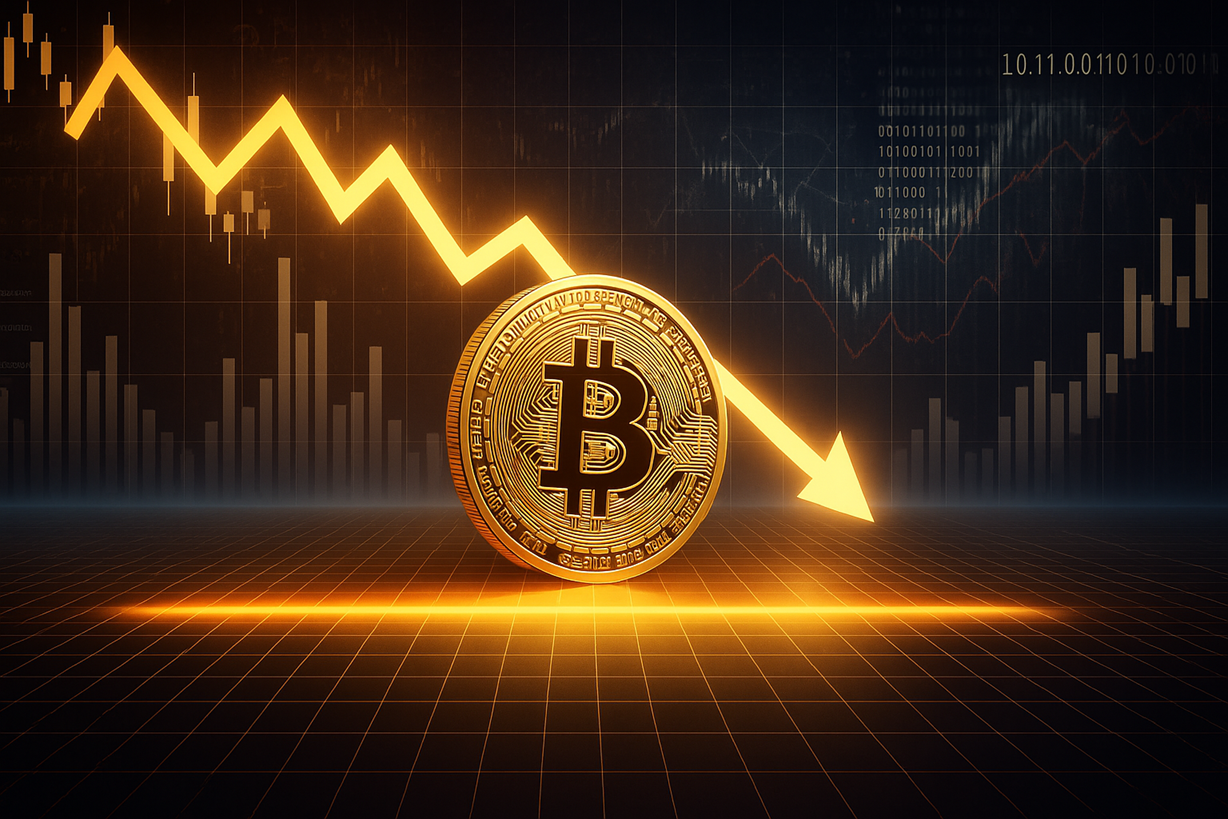 比特币的价格下降:在动荡的市场中导航关键支持水平