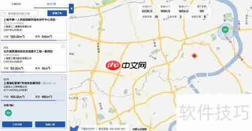 砼行搅拌站系统车辆管理软件地图功能使用指南