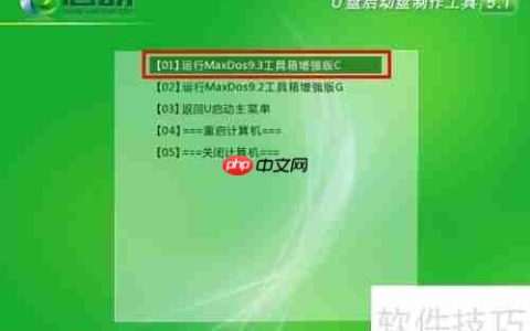u启动PQ分区管理大师格式化分区教程