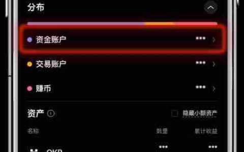 如何进行账户资金划转？欧易OKX交易所账户资金划转教程