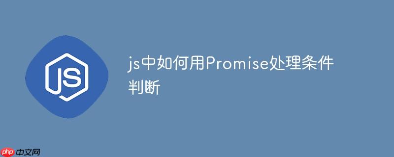 js中如何用Promise处理条件判断