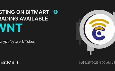 Wicrypt代币在Bitmart上登陆：分散的互联网获得了增长