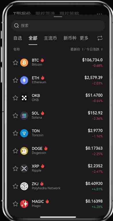 殴易(OKX)期权产品使用指南,图文教程手机app端
