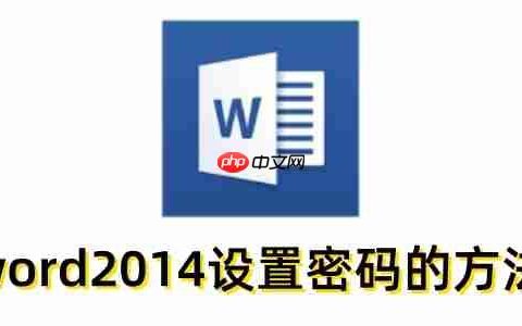 word2014怎么设置密码？word2014怎么设置密码方法