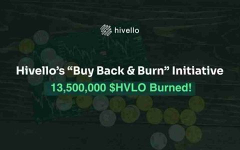 HVLO代币购买和燃烧：加强Hivello生态系统