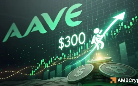 Aave Price Bulls：将Defi Wave乘以300美元？