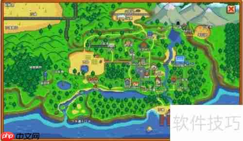 星露谷物语大眼鱼哪里钓?