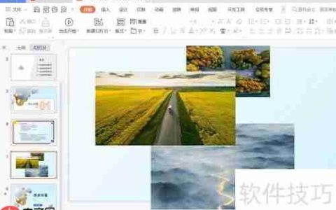 WPS PPT图片快速排版技巧