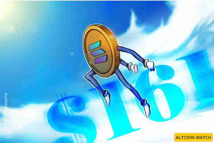 索拉纳(sol)价格在etf消息后反弹至161美元,但涨势能否持续?