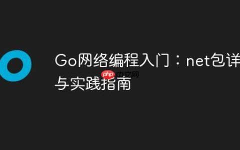Go网络编程入门：net包详解与实践指南