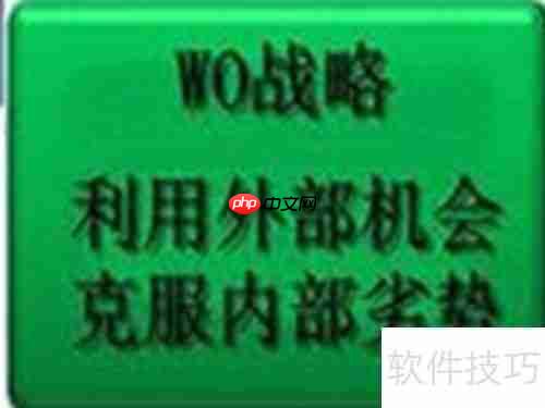 如何用SWOT矩阵分析法制定发展战略?