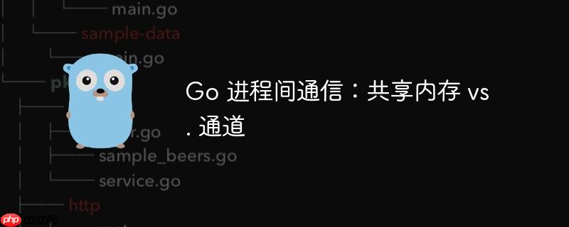 go 进程间通信:共享内存 vs. 通道