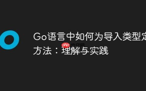 Go语言中如何为导入类型定制方法：理解与实践