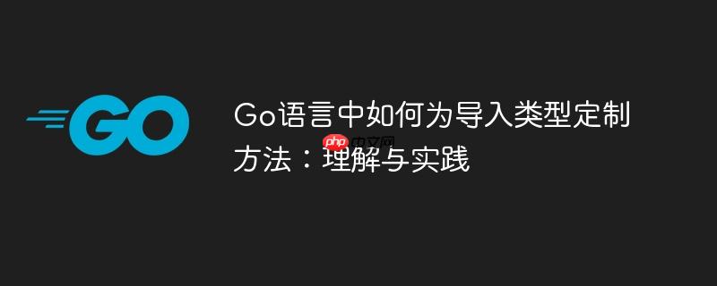 Go语言中如何为导入类型定制方法：理解与实践