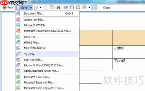 DB Master生成数据库表的TXT格式报表方法