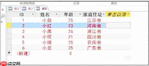 access2013怎么更改字体?access2013更改字体的操作步骤
