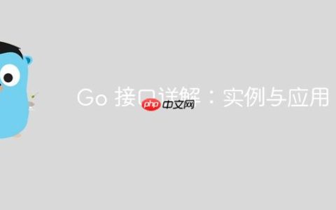 Go 接口详解：实例与应用