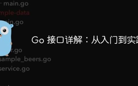 Go 接口详解：从入门到实践