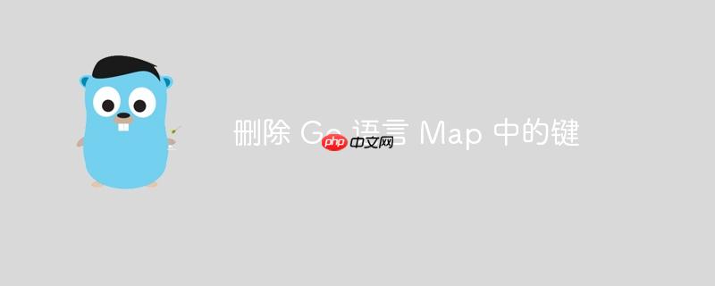删除 go 语言 map 中的键
