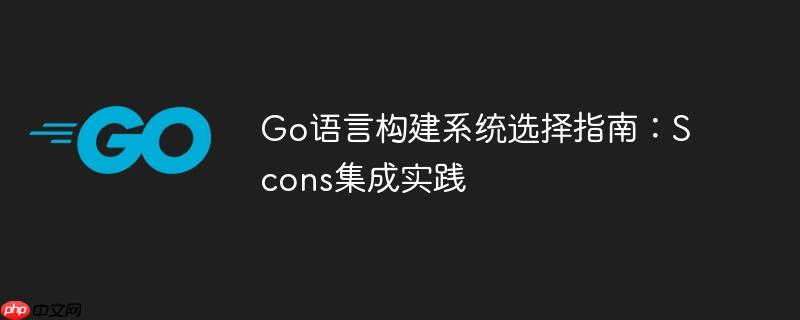 go语言构建系统选择指南:scons集成实践