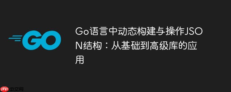 Go语言中动态构建与操作JSON结构:从基础到高级库的应用