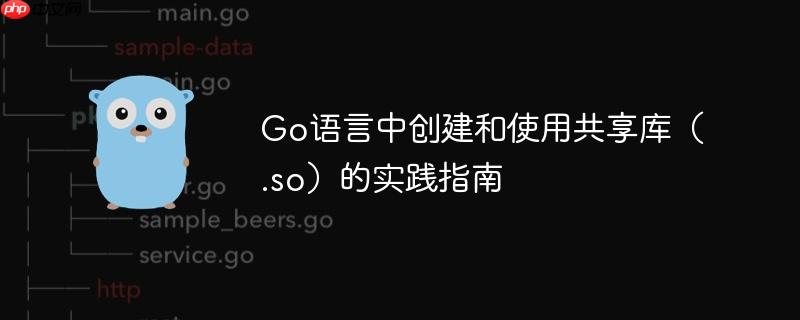 Go语言中创建和使用共享库（.so）的实践指南
