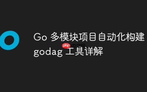 Go 多模块项目自动化构建：godag 工具详解