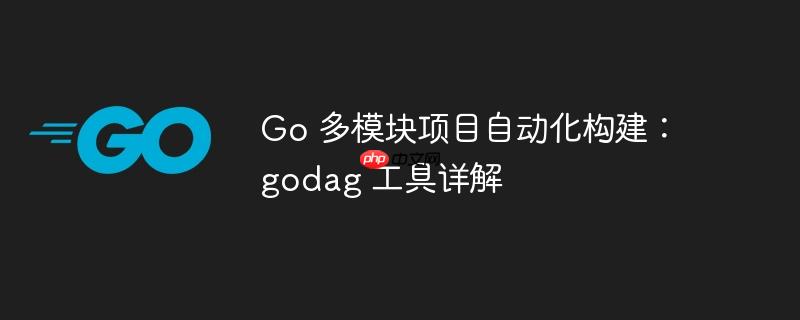 Go 多模块项目自动化构建:godag 工具详解