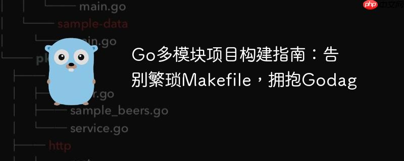 Go多模块项目构建指南:告别繁琐Makefile,拥抱Godag