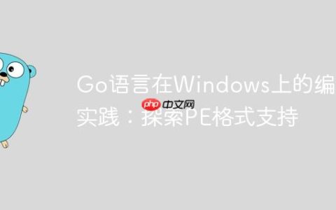 Go语言在Windows上的编译实践：探索PE格式支持