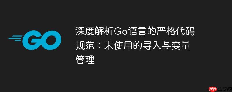 深度解析go语言的严格代码规范:未使用的导入与变量管理