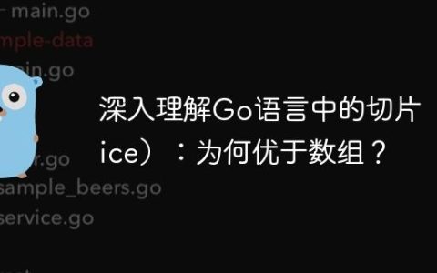深入理解Go语言中的切片（Slice）：为何优于数组？