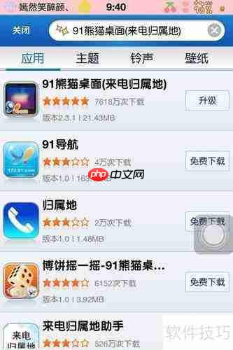 91熊猫桌面:轻松为iPhone更换主题风格