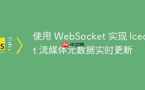 使用 WebSocket 实现 Icecast 流媒体元数据实时更新