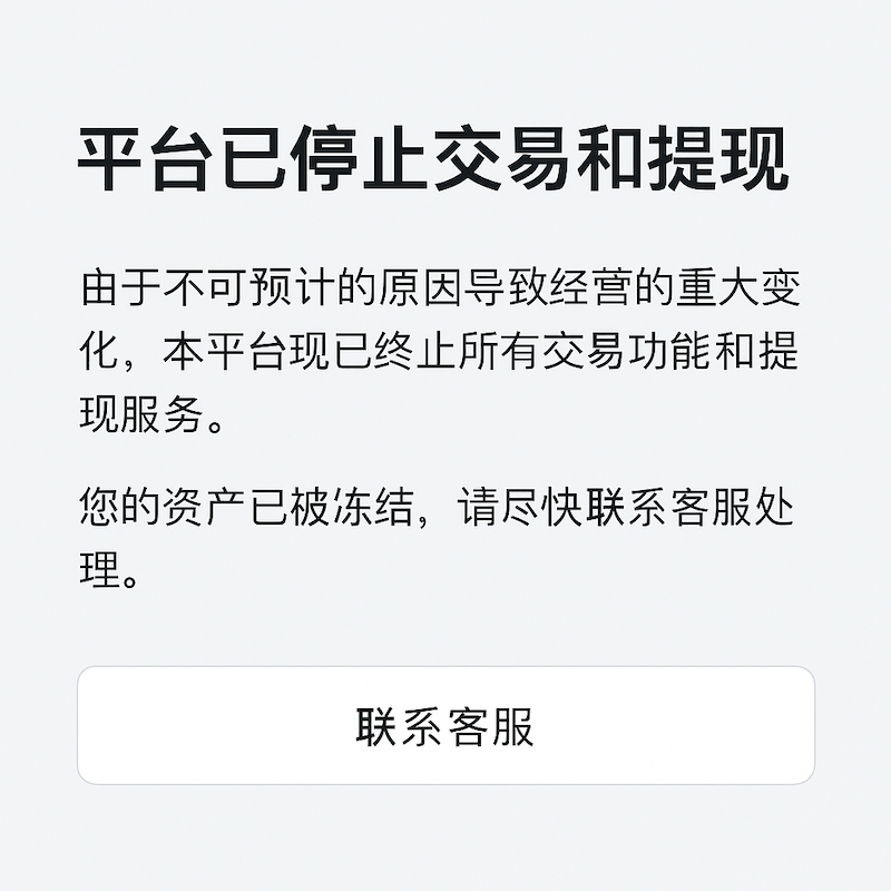交易平台突然关停怎么办？资产还能找回吗？ - 创想鸟