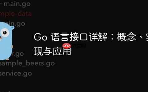 Go 语言接口详解：概念、实现与应用