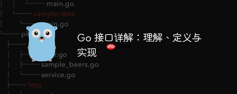 go 接口详解:理解、定义与实现