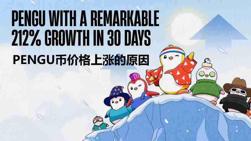 PENGU币30天增长212%,深入剖析PENGU币价格上涨的原因