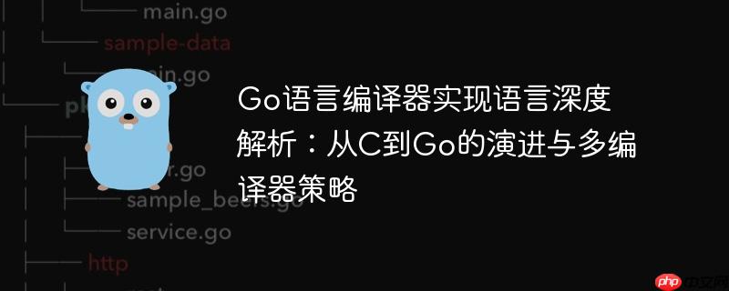 go语言编译器实现语言深度解析:从c到go的演进与多编译器策略