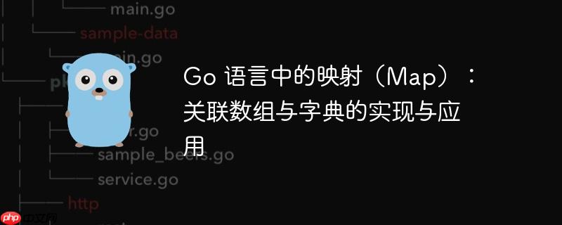 Go 语言中的映射(Map):关联数组与字典的实现与应用