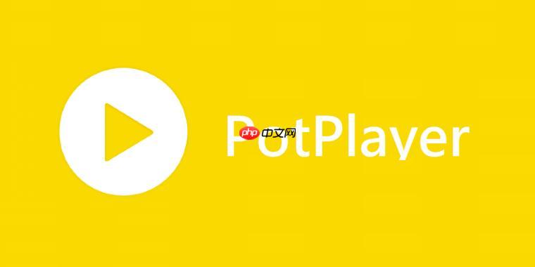 PotPlayer如何循环播放 PotPlayer单曲循环设置方法