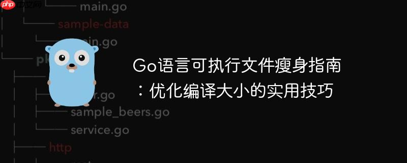 go语言可执行文件瘦身指南:优化编译大小的实用技巧