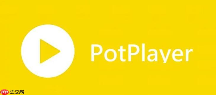 PotPlayer怎么设置快捷键 PotPlayer操作热键自定义方法