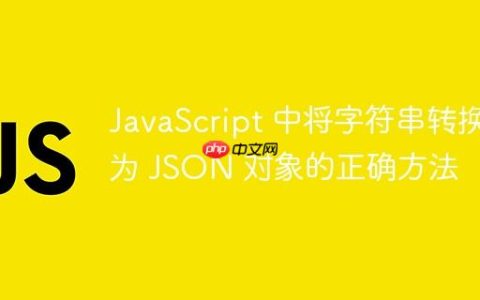 JavaScript 中将字符串转换为 JSON 对象的正确方法